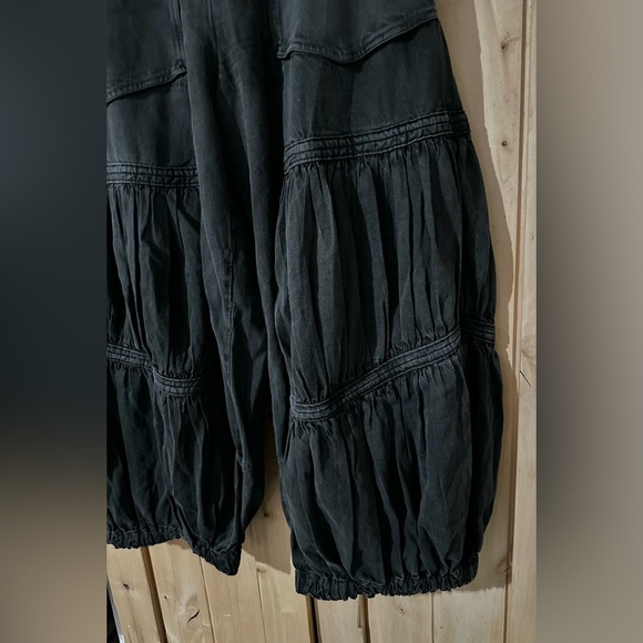 Free People Movement “Last Word” Parachute Pants – Washed Black (8468) 🖤✨ - Picture 5 of 7